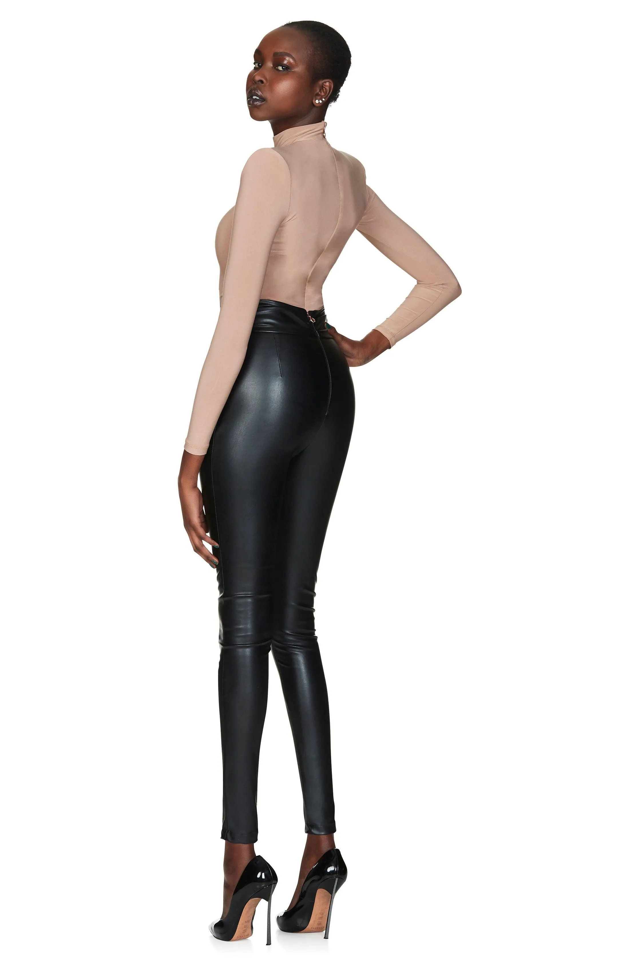 Nookie Viktoria Pants - Black Matte