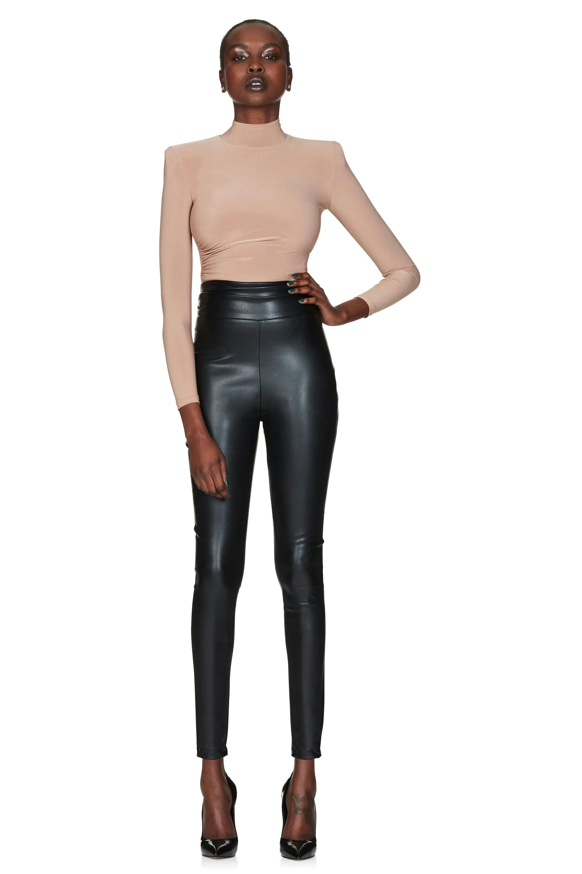 Nookie Viktoria Pants - Black Matte