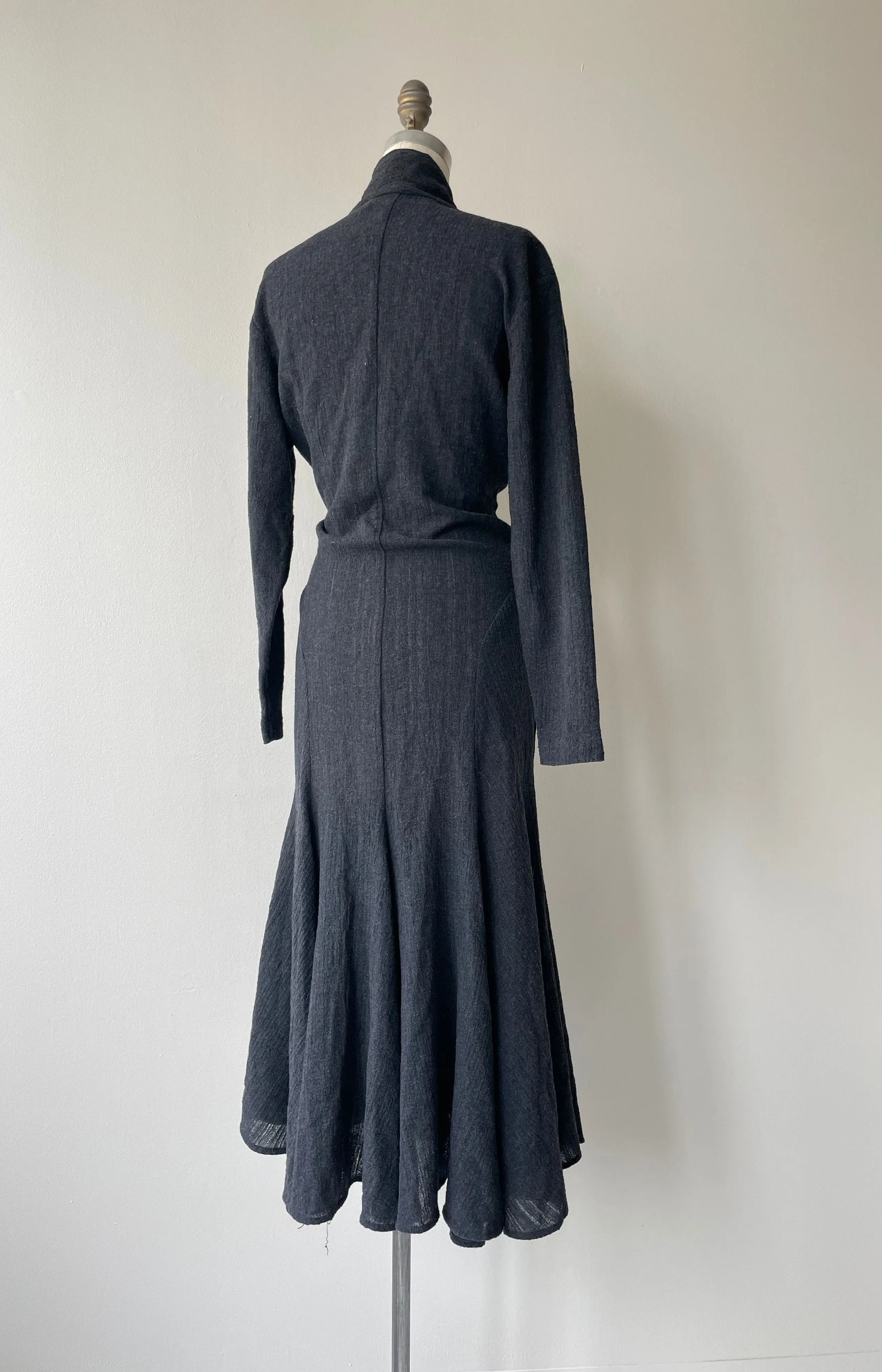 Norma Kamali Winter Dress | 1980s