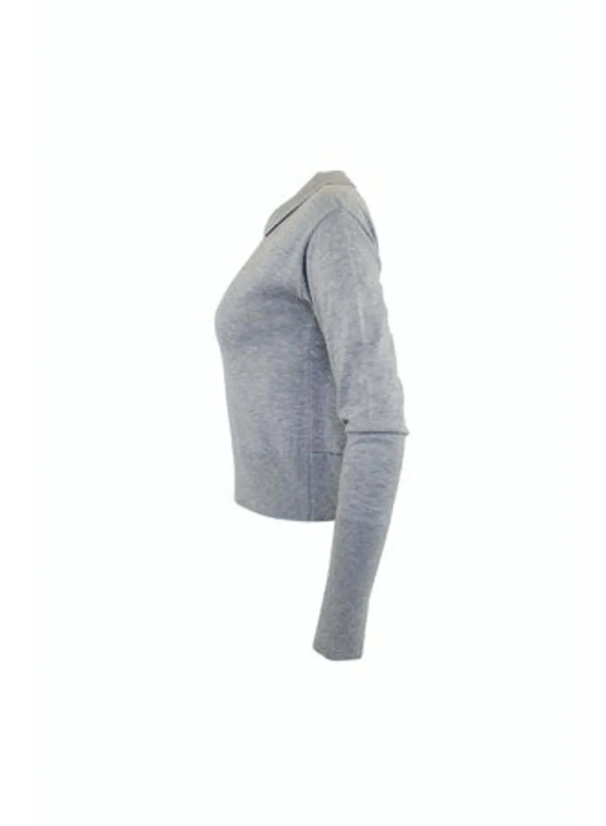 Pallas Collared Sweater - Gray