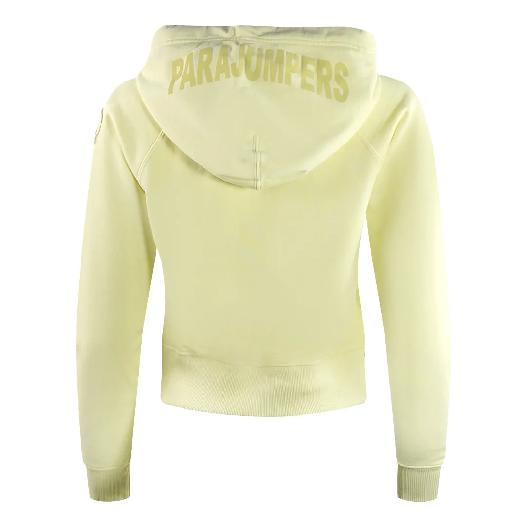 Parajumpers Hoody Brand Logo Tender Yelow Hoodie