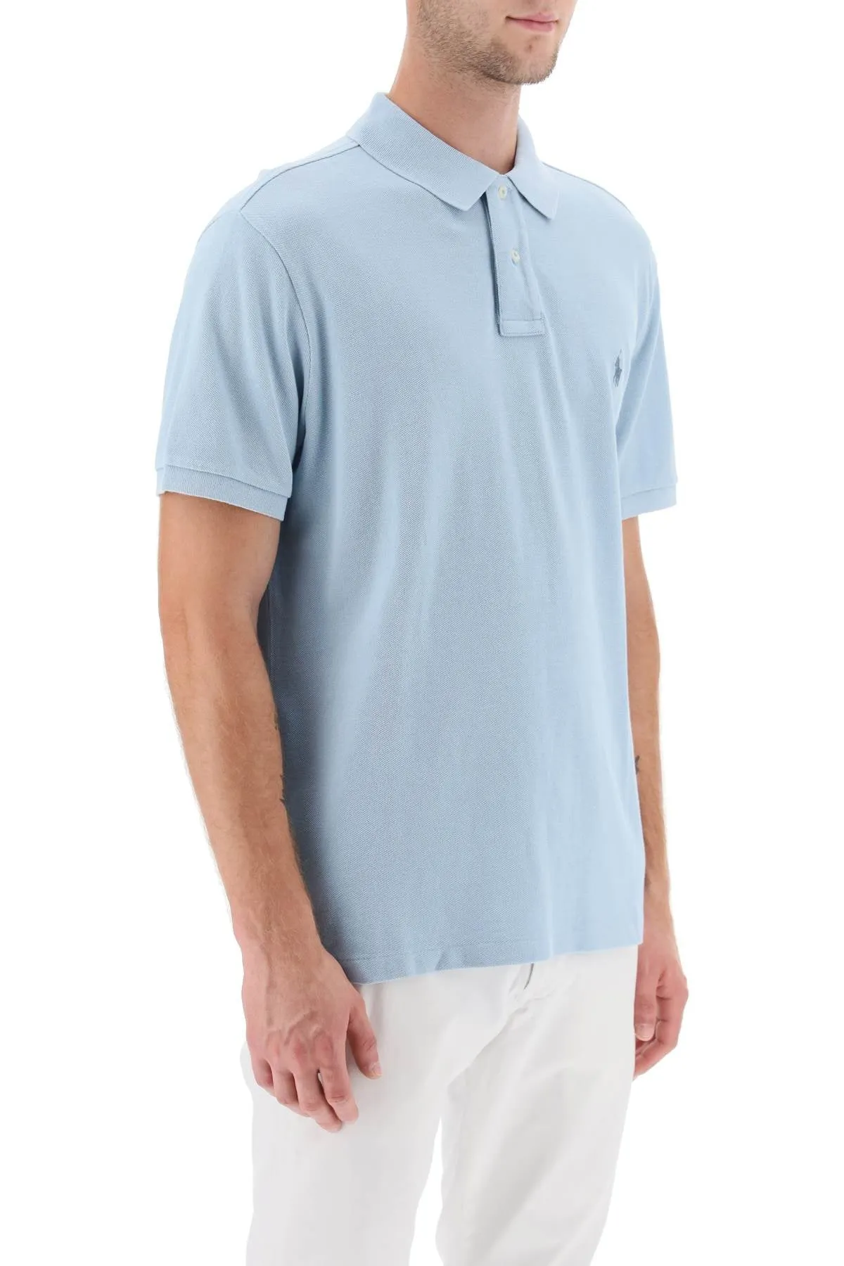 Pique Cotton Polo Shirt