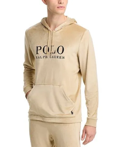 Polo Ralph Lauren Plush Velour Sleep Hoodie