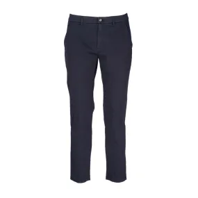 PRINCE CHINOS GABARDINE PANTS Man Navy