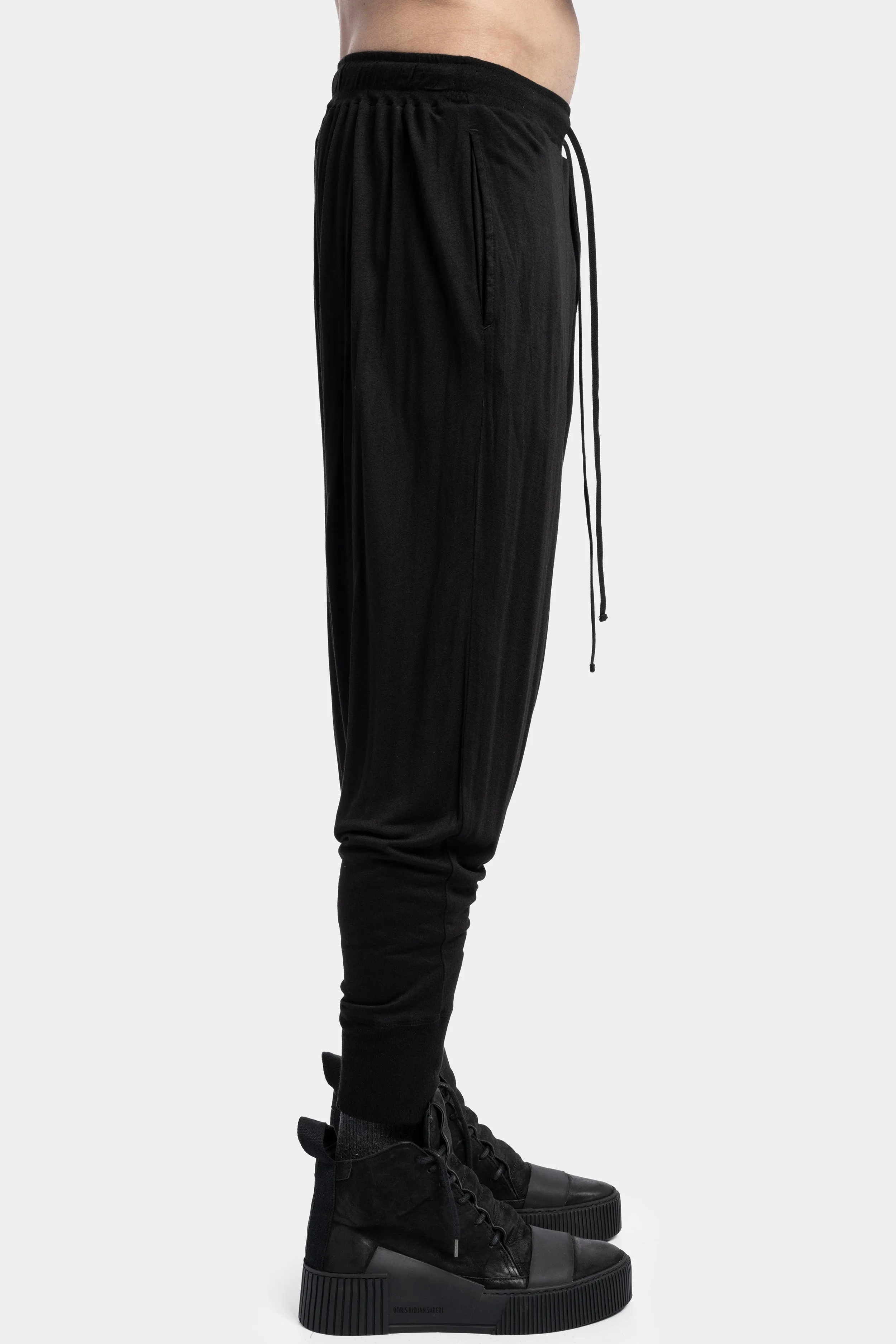 Rayon / Silk Drop Crotch Pants