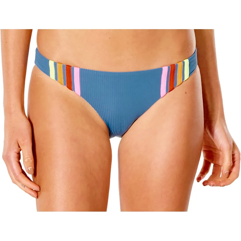 Rip Curl - Wave Shapers Stripe Good Bikini Pants Women dark teal