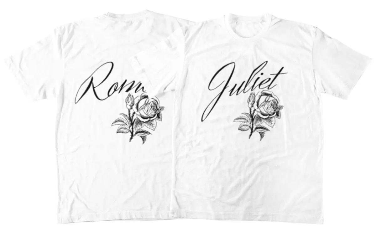 Romeo And Juliet Couple T-Shirts