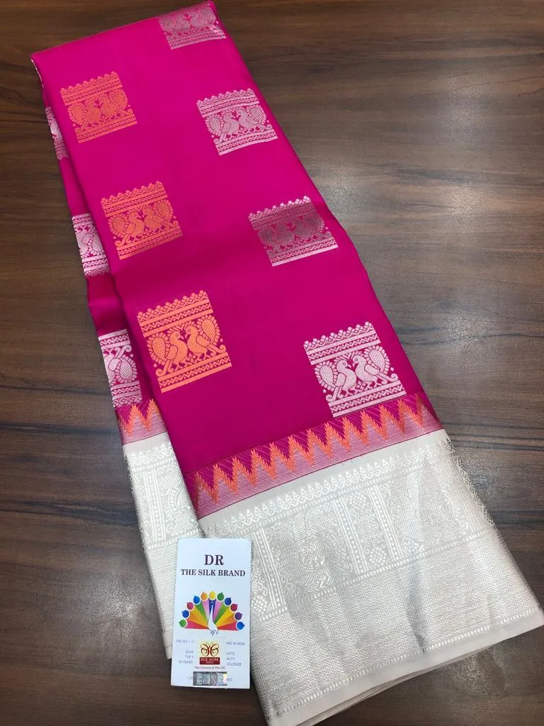 Saadhana  , Pure Kanjivaram Handloom Pattu Silk Saree for Women-PDS001KSG