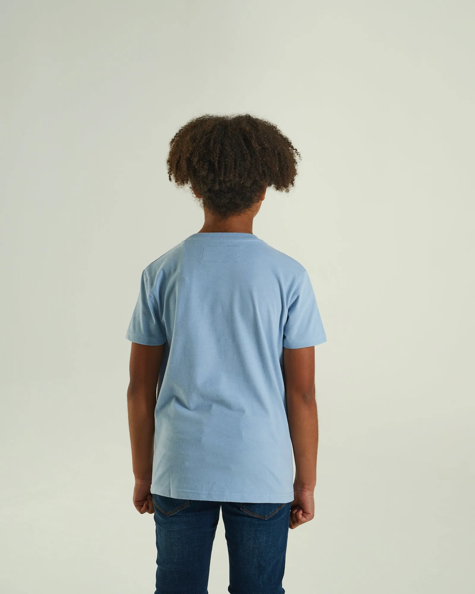 Shawn Tee Sky Blue Melange