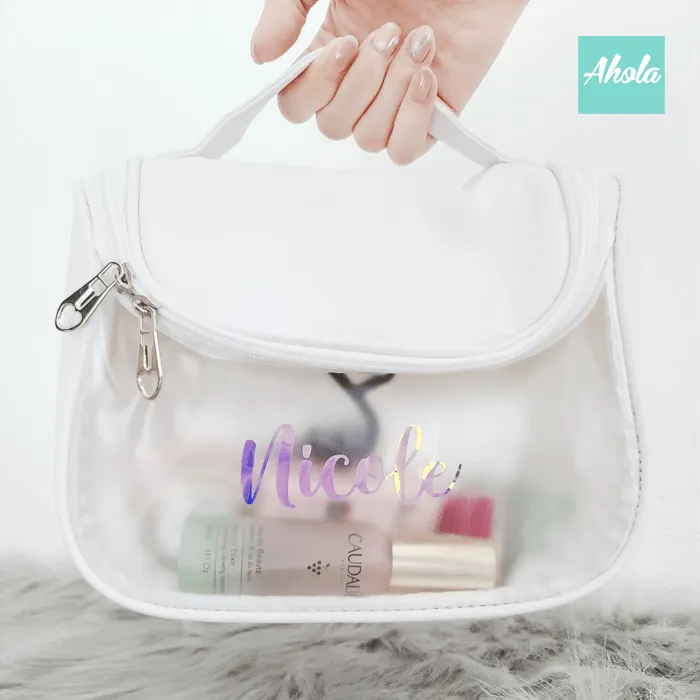 【Shiroi】Hanging Travel Toiletry Bag 輕便旅行掛勾袋