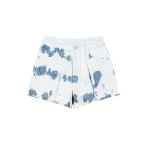 SHORTS TIE-DYE ACTITUDE Donna Space Blue