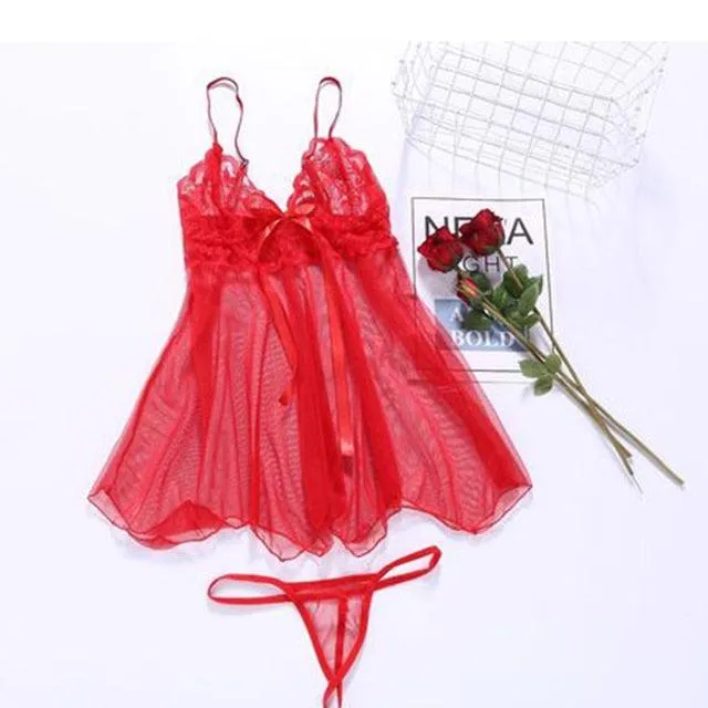 Sling Lingerie Nightwear Robe Babydoll