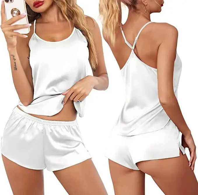 Spaghetti Strap Sexy Women Pajamas