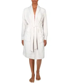 Splendid Womens Fuzzy Nightwear Long Robe