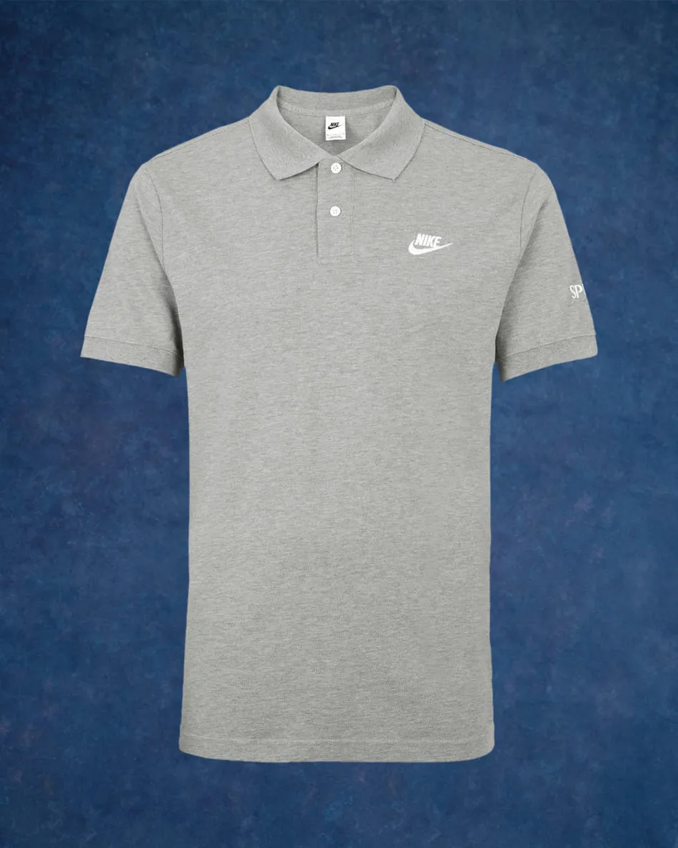 Spurs Nike Mens Grey Club Polo