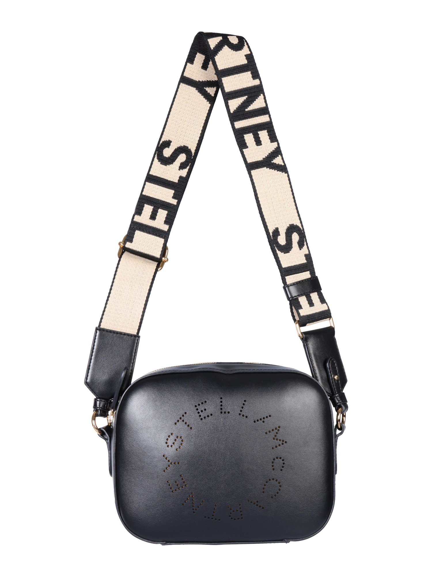 STELLA McCARTNEY    CAMERA BAG MINI IN ALTER NAPPA WITH LOGO