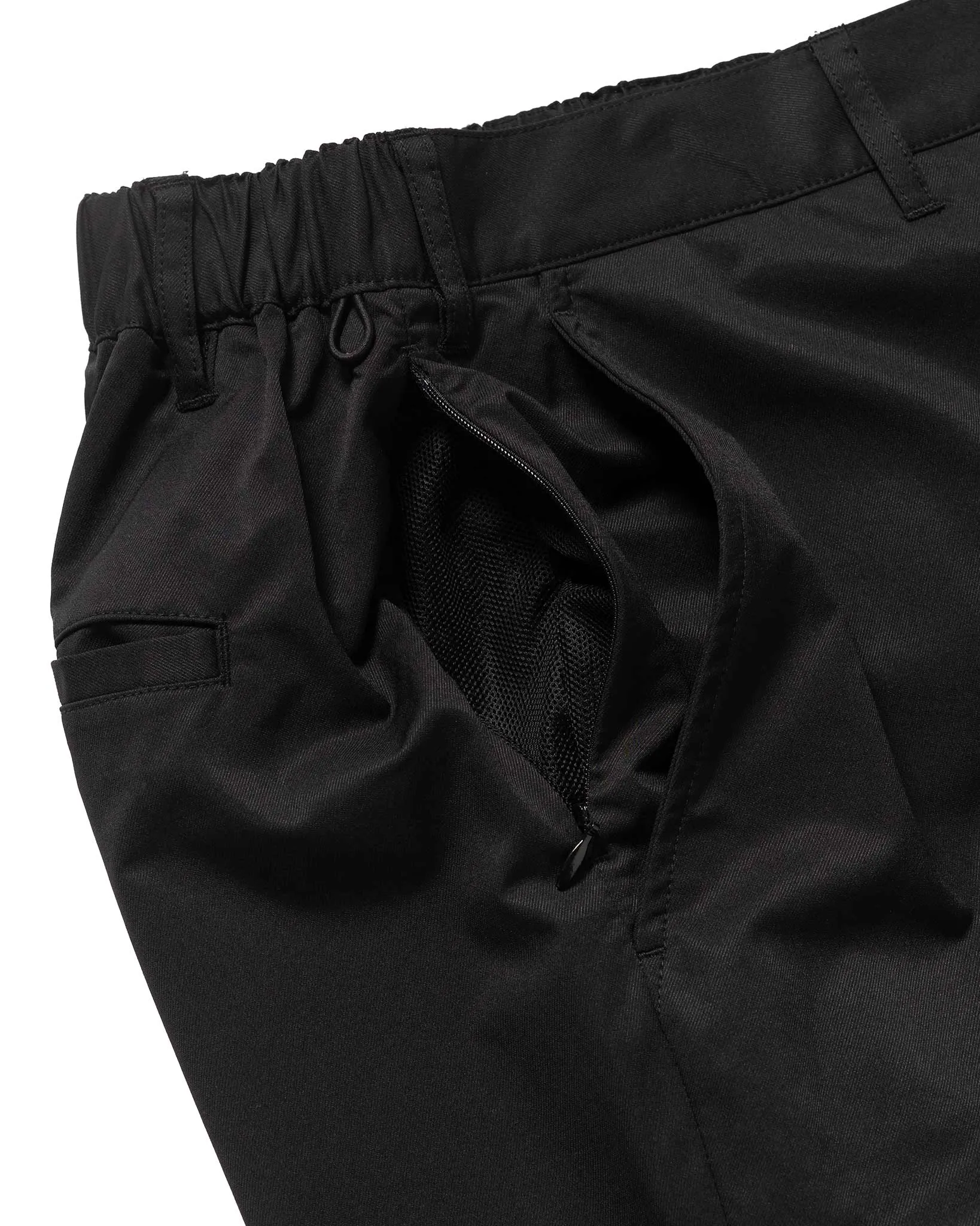 Stretch Dry Cloth Pants Black