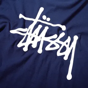 Stussy Long Sleeve Basic TeeNavy