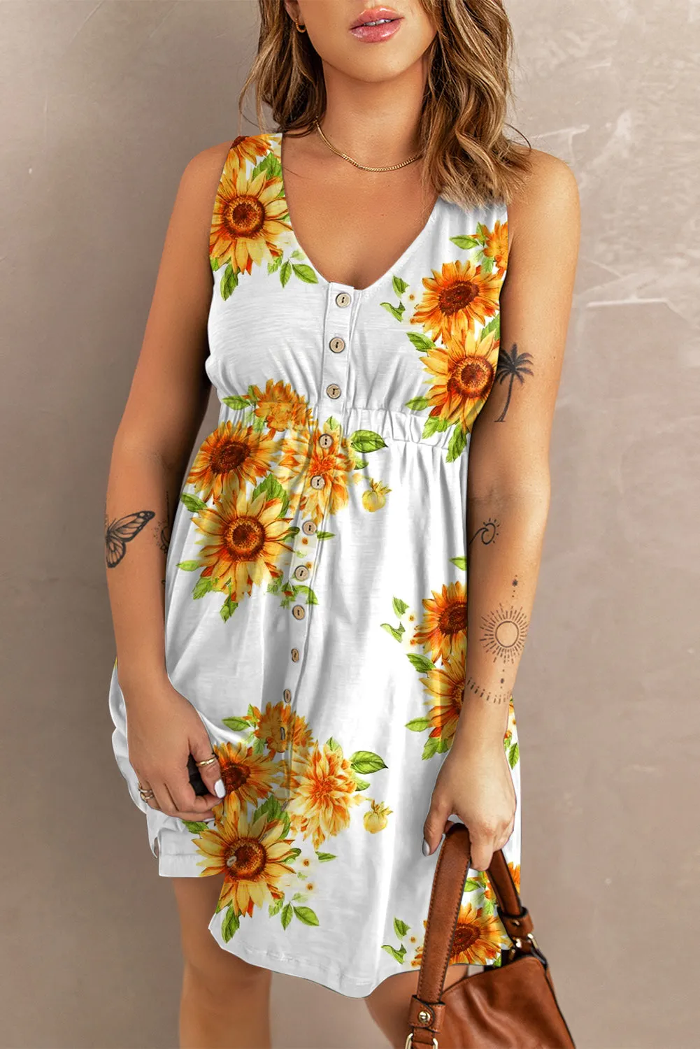 Sunflowers and Sunny Days Dress