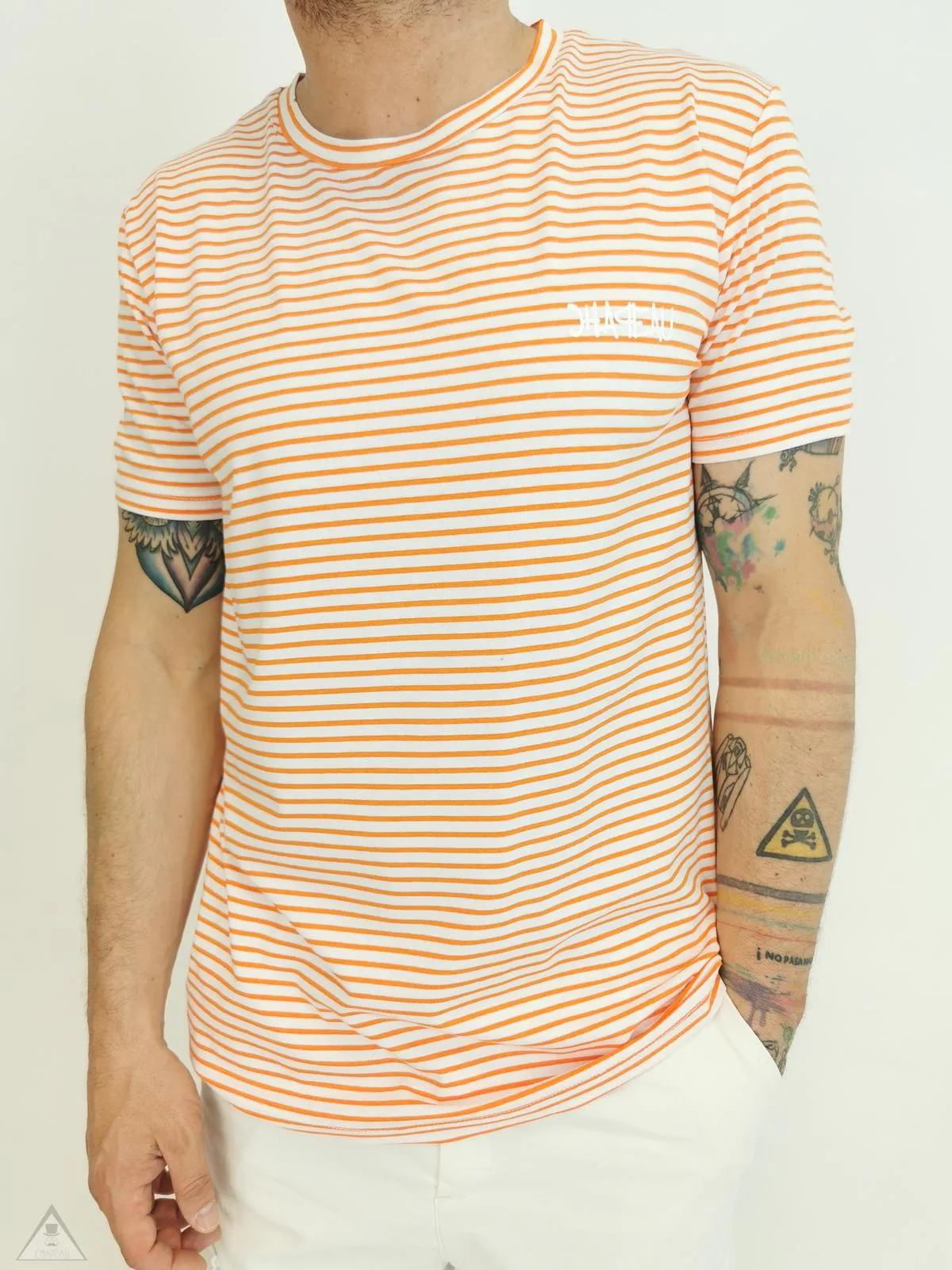 T-shirt smarinaio arancio