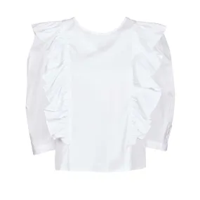 TABARIN BLOUSE Woman Bianco Ottico