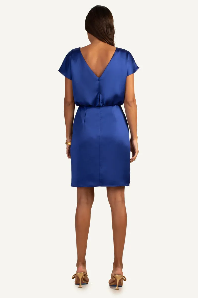 Trina Turk Amuse Dress in Majorelle Blue