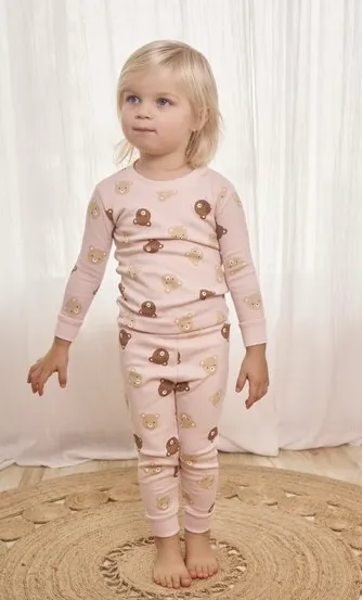 Tun Tun Bear Print Pajamas