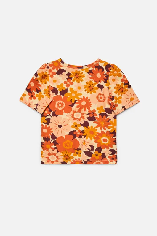 Twiggy Floral Kids Jersey Tee