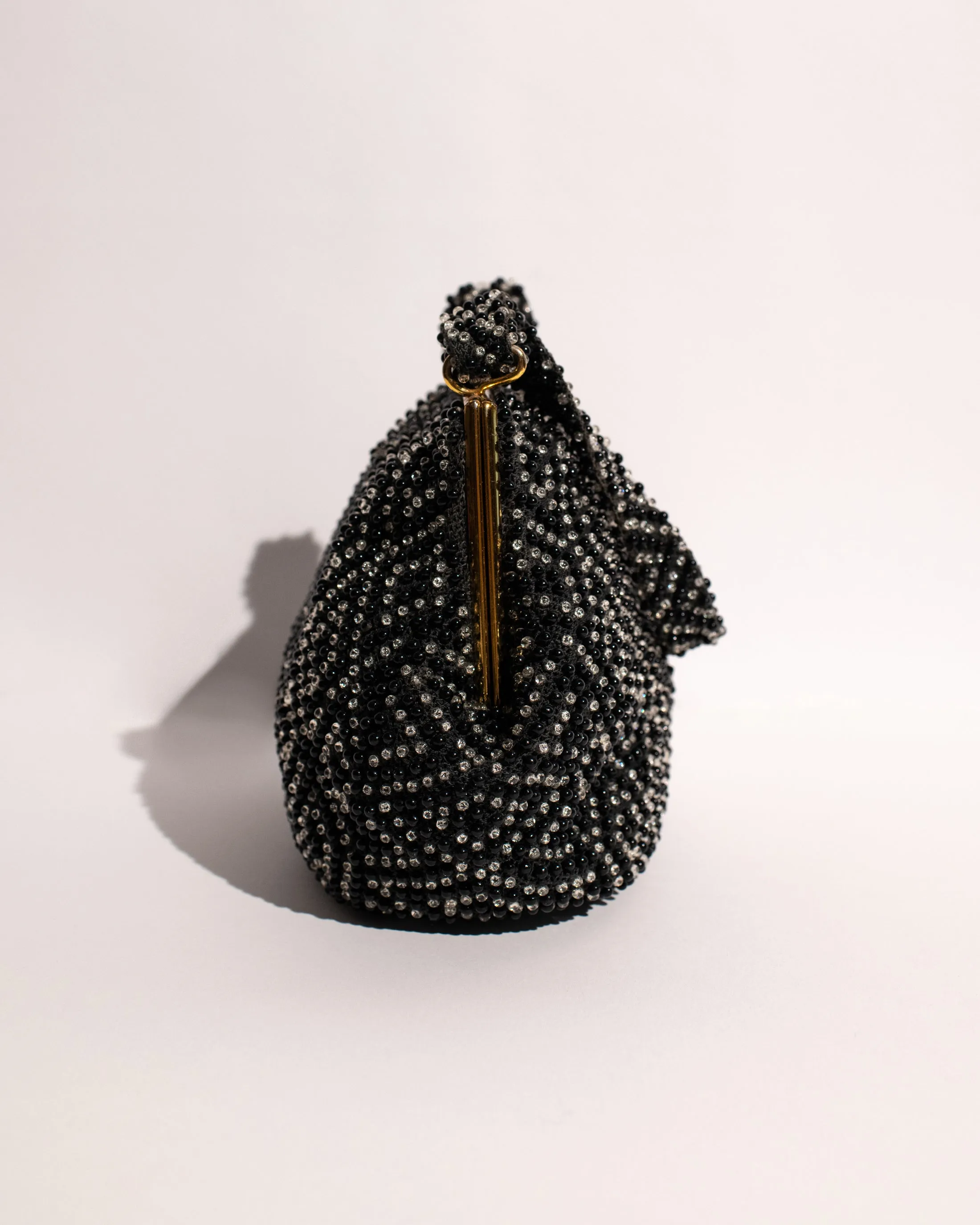 Vintage 1950 Geometric Beaded Mini Bag