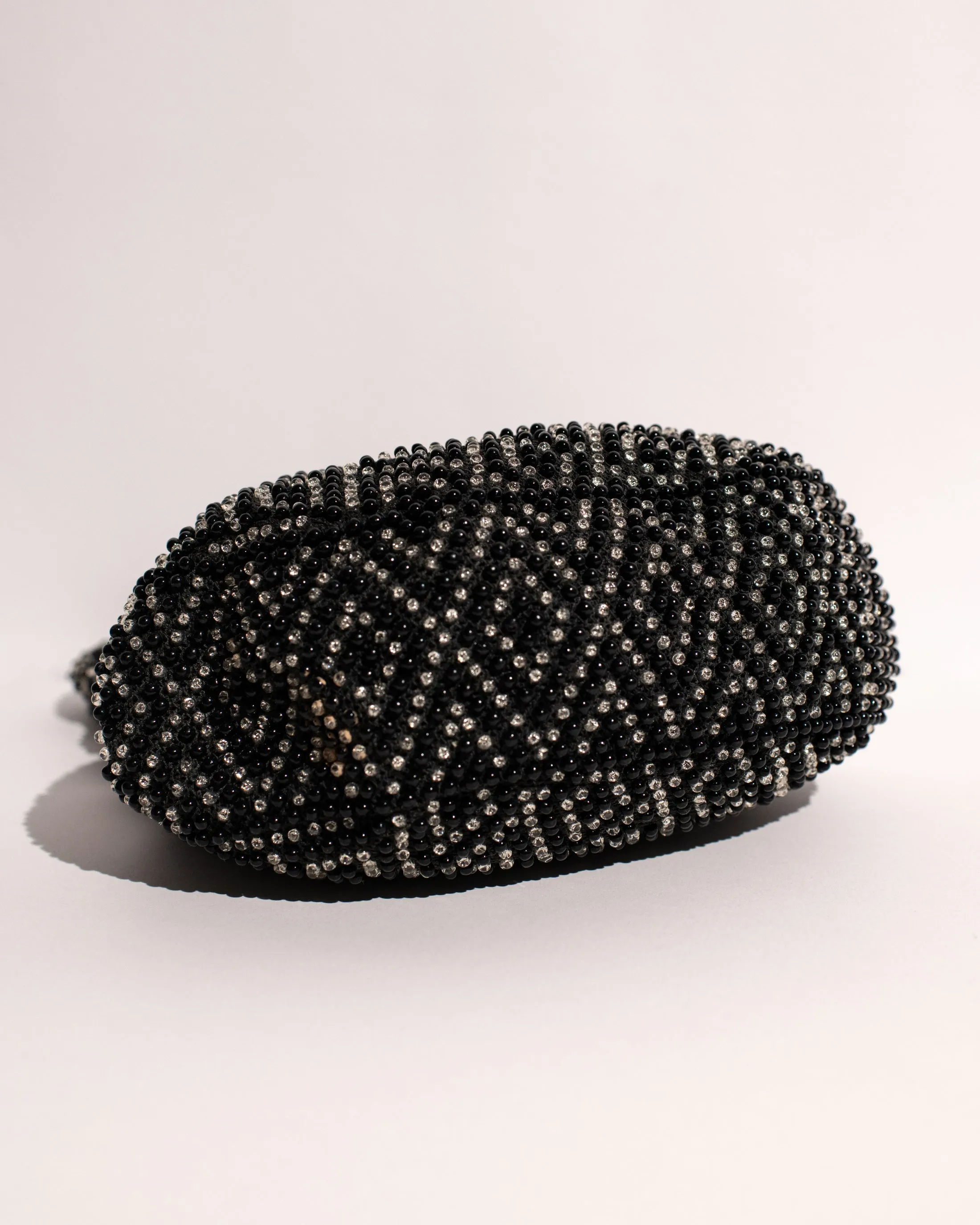 Vintage 1950 Geometric Beaded Mini Bag