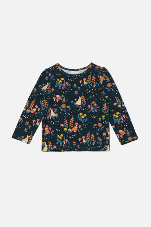 Whimsical Night Kids LS Tee