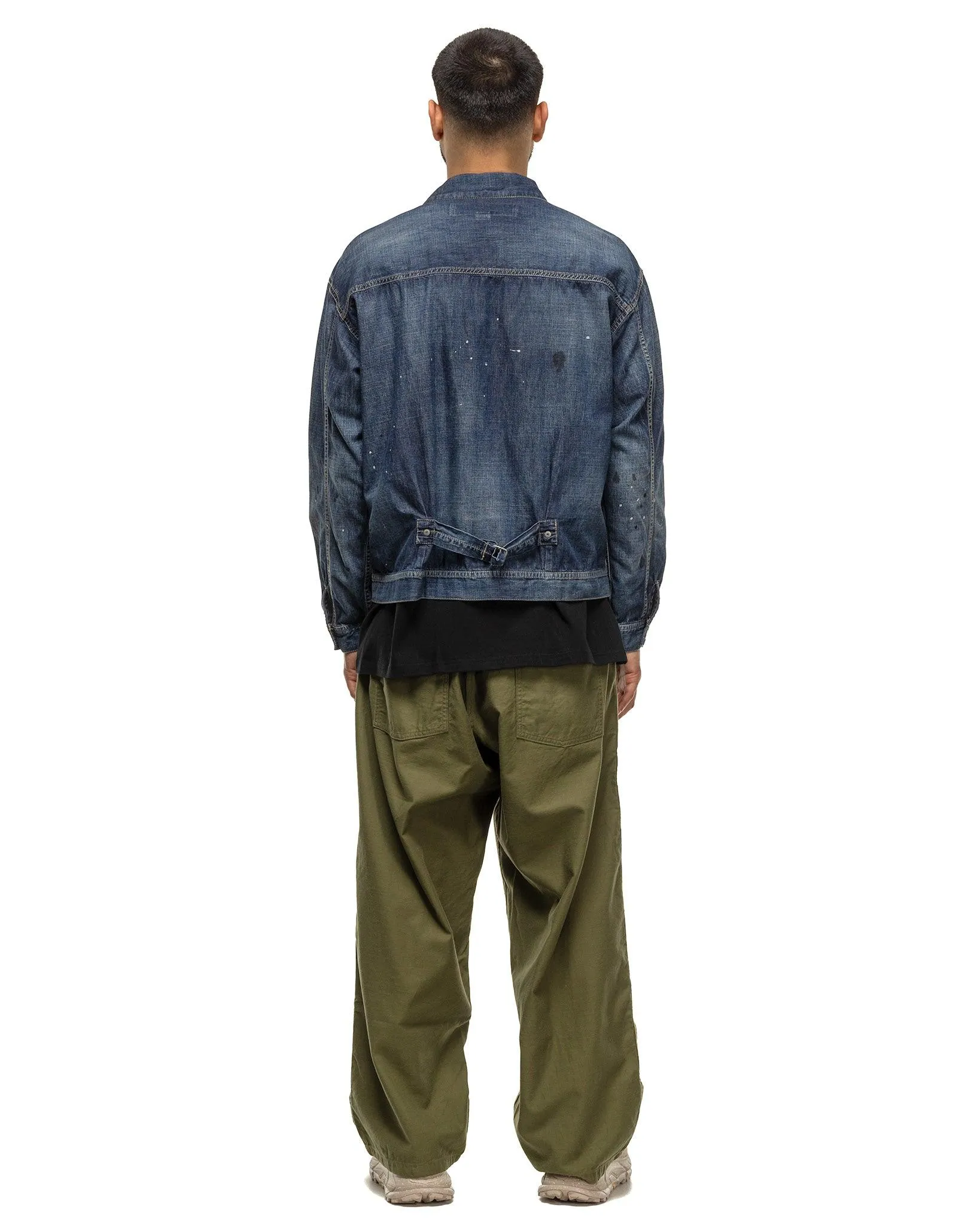 Wide Baker Pants Olive Drab