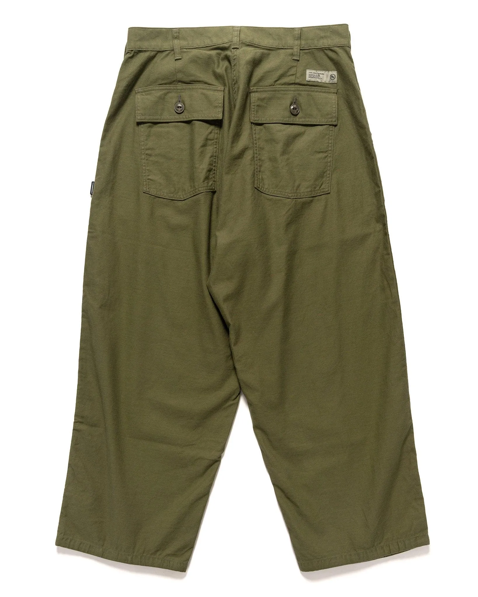 Wide Baker Pants Olive Drab