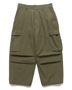 Wide Cargo Pants Olive Drab