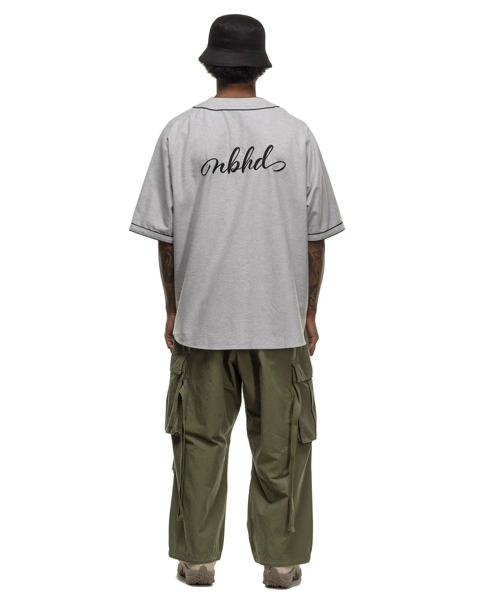 Wide Cargo Pants Olive Drab