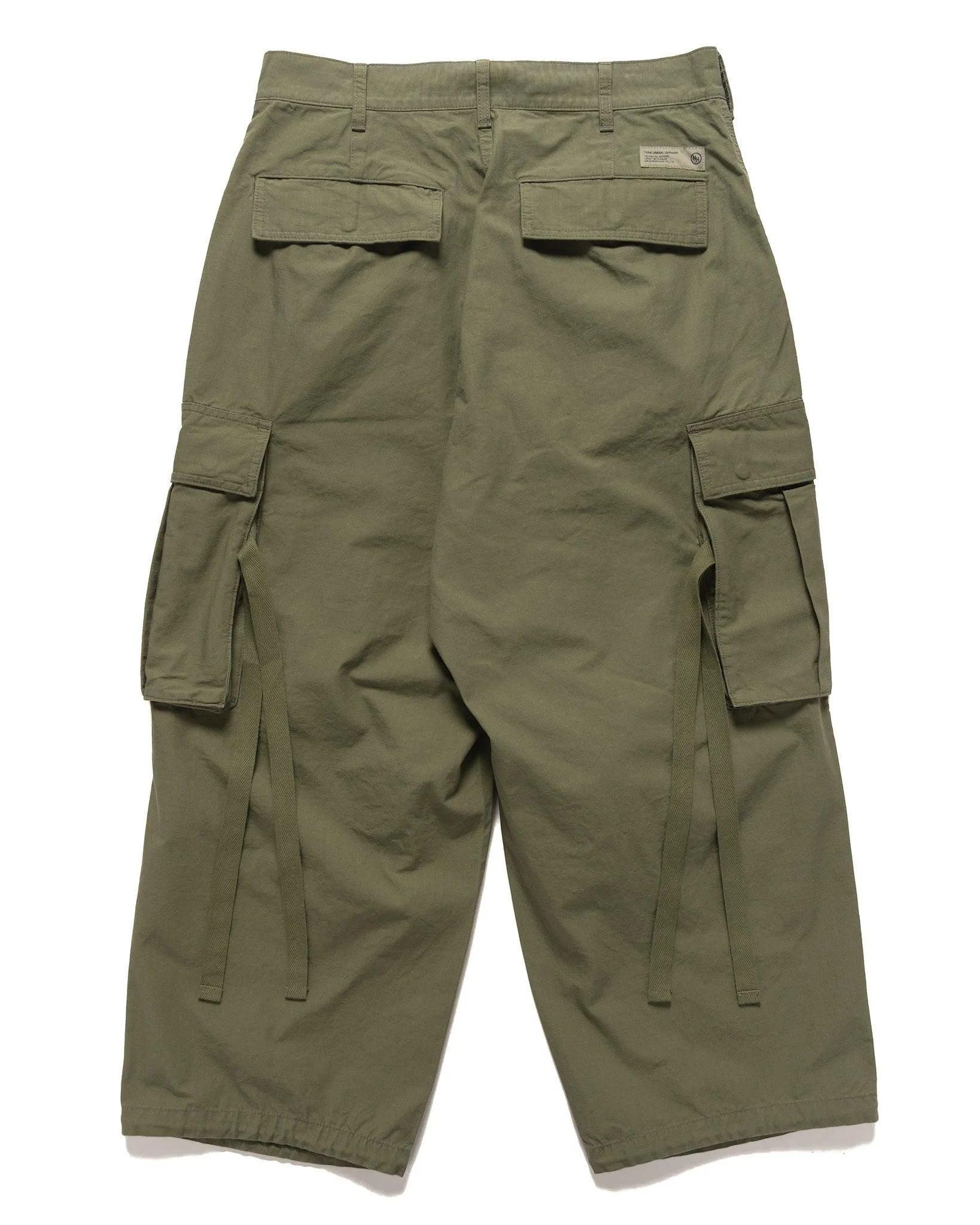 Wide Cargo Pants Olive Drab